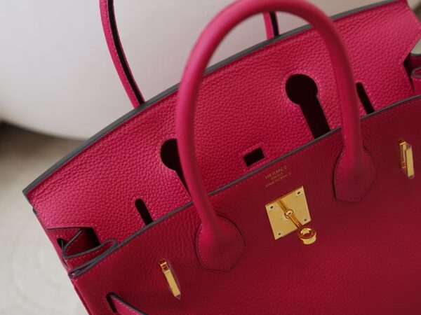 mmexport1730966247332 Hermes 0D Rose Mexico Togo Leather Birkin 30CM Images Gold Hardware
