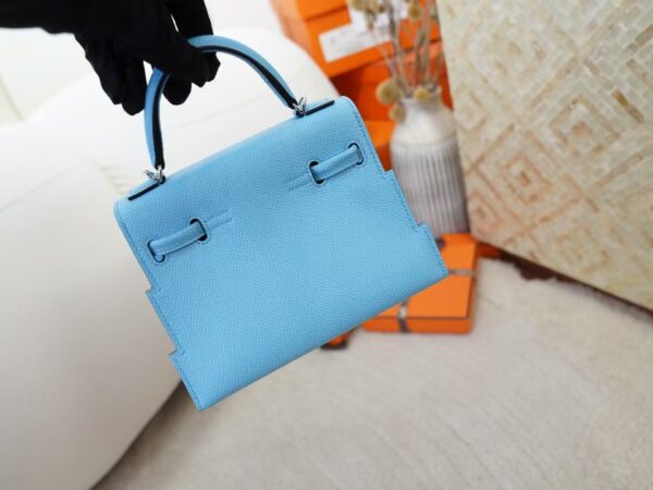 mmexport1731058928263 Australia Sydney Hermes Kelly Doll Picto Epsom Leather 7N Celeste Silver Hardware