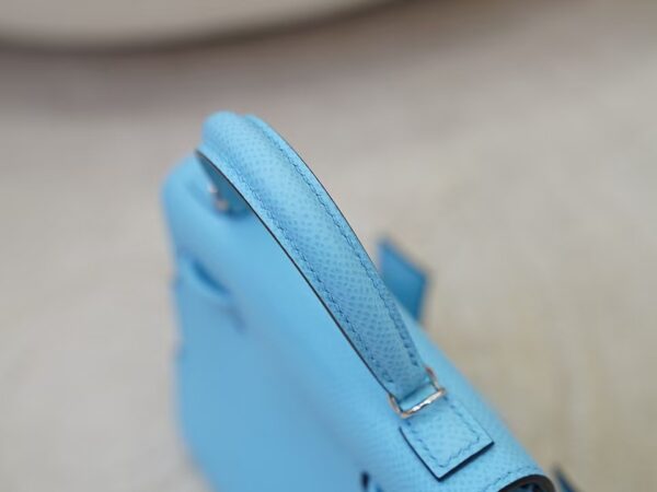mmexport1731058929951 Australia Sydney Hermes Kelly Doll Picto Epsom Leather 7N Celeste Silver Hardware