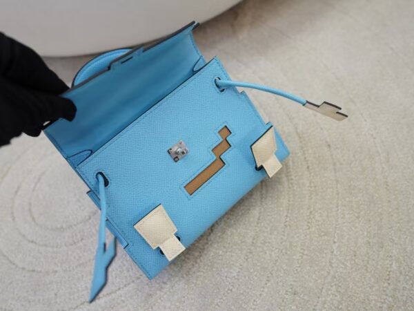 mmexport1731058933285 Australia Sydney Hermes Kelly Doll Picto Epsom Leather 7N Celeste Silver Hardware