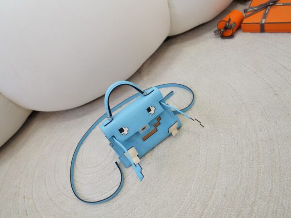 mmexport1731058936950 Australia Sydney Hermes Kelly Doll Picto Epsom Leather 7N Celeste Silver Hardware