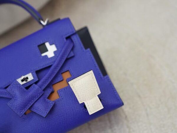 mmexport1731059684393 Hermes Kelly Doll Picto Epsom Leather O8 Blue Royal Silver Hardware