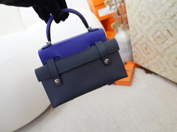 mmexport1731059686228 Hermes Kelly Doll Picto Epsom Leather O8 Blue Royal Silver Hardware