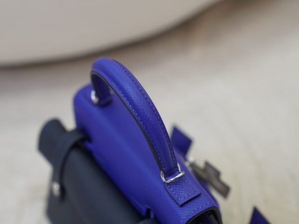 mmexport1731059687966 Hermes Kelly Doll Picto Epsom Leather O8 Blue Royal Silver Hardware