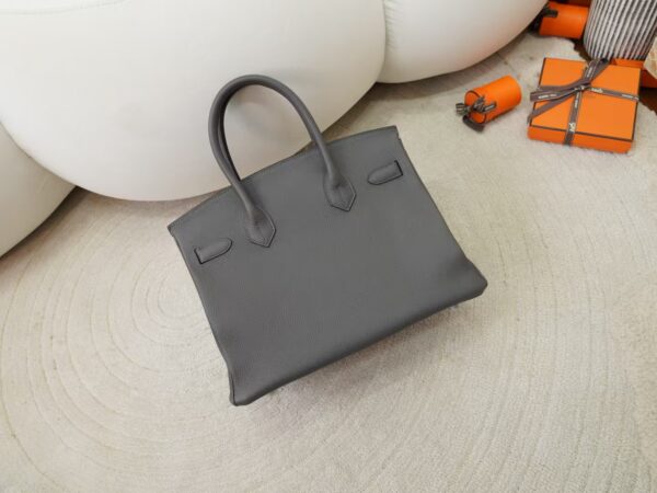mmexport1731483462648 USA Los Angeles Birkin 30CM Togo Leather H0 Gris Misty Silver Hardware