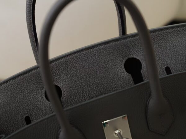 mmexport1731483469428 USA Los Angeles Birkin 30CM Togo Leather H0 Gris Misty Silver Hardware