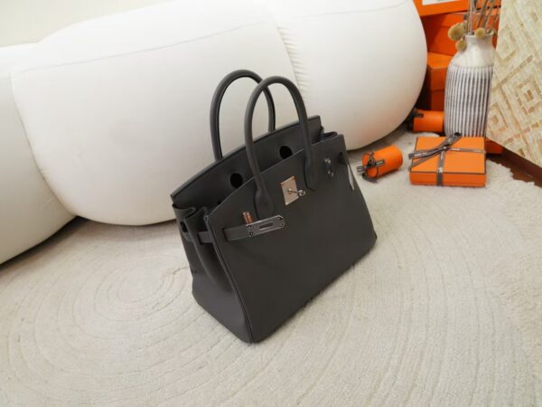 mmexport1731483474738 USA Los Angeles Birkin 30CM Togo Leather H0 Gris Misty Silver Hardware