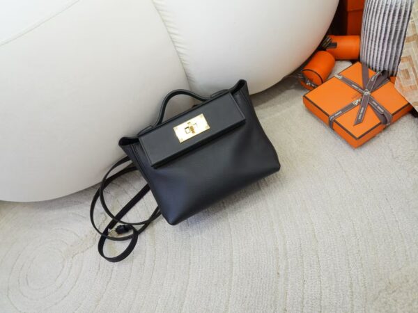 mmexport1732176024636 USA New York Kelly 2424 Mini Evercolor Leather CC89 Noir Gold Hardware
