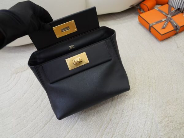 mmexport1732176058094 USA New York Kelly 2424 Mini Evercolor Leather CC89 Noir Gold Hardware