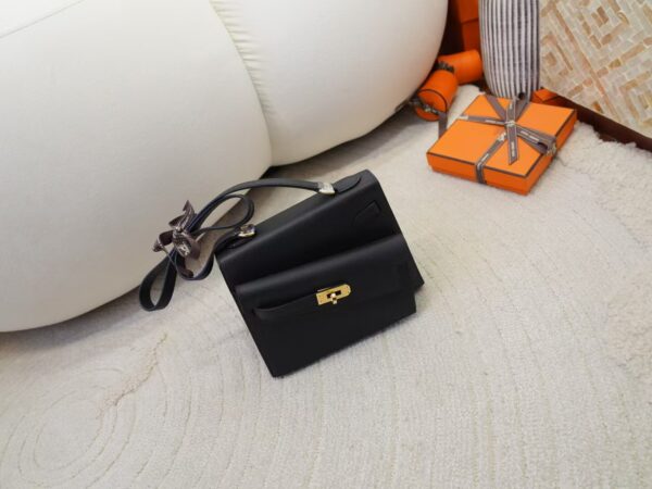 mmexport1732866004614-1 Women’s Shoulder Bag Kelly Desordre 20CM Epsom Leather CC89 Noir Gold Hardware