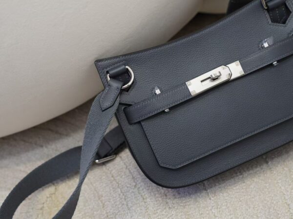 mmexport1732866108140 Full Handmade Jypsiere Mini 23CM Swift Leather H0 Gris Misty Silver Hardware