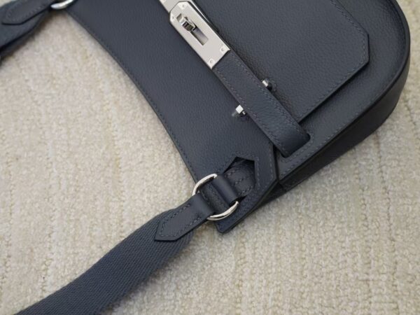 mmexport1732866115774 Full Handmade Jypsiere Mini 23CM Swift Leather H0 Gris Misty Silver Hardware