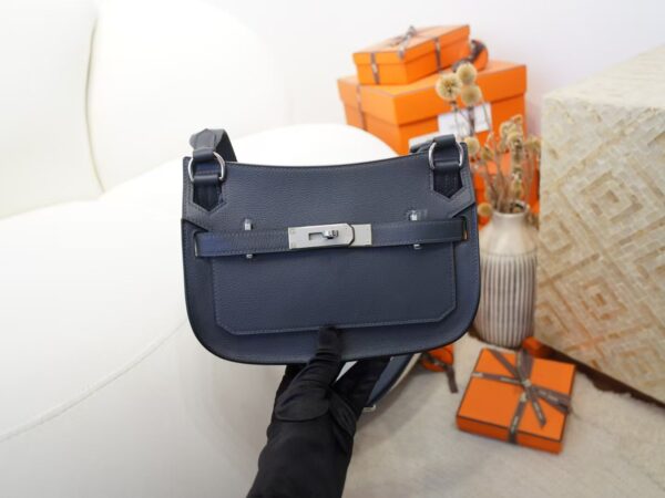 mmexport1732866117780 Full Handmade Jypsiere Mini 23CM Swift Leather H0 Gris Misty Silver Hardware