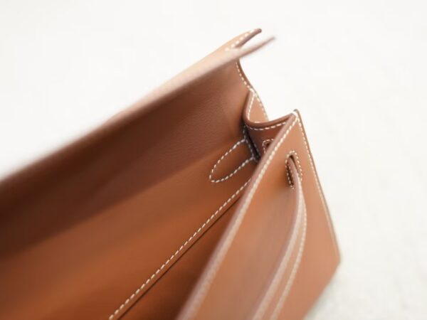 mmexport1733212887516 USA Los Angeles Swift Leather CC37 Gold Kelly Cut 31CM Gold Hardware