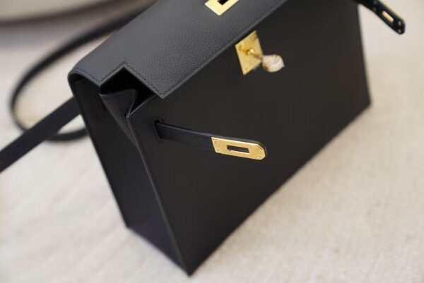 mmexport1733389692542 Full Handmade Kelly Danse 22CM Evercolor Leather CC89 Noir Gold Hardware