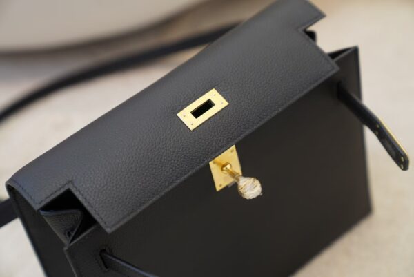 mmexport1733389696173 Full Handmade Kelly Danse 22CM Evercolor Leather CC89 Noir Gold Hardware