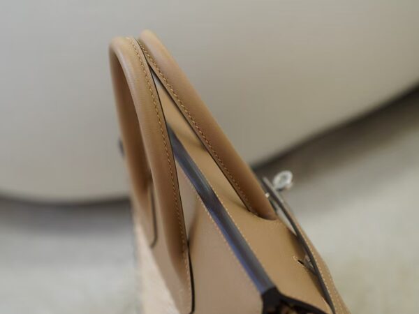 mmexport1733561019086 New Arrival Birkin Picnic 25CM 0M Chai Swift Leather & Bamboo