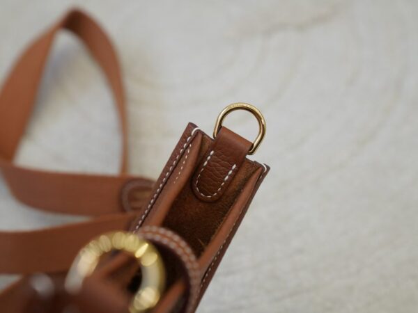 mmexport1733994468763 UK London Evelyne Mini 16CM CC37 Gold Clemence Leather Gold Hardware