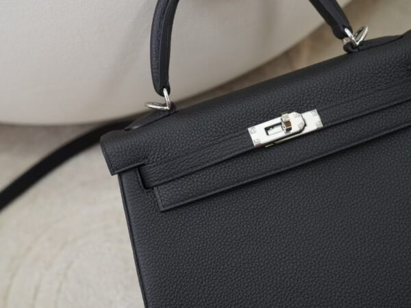 mmexport1734075564697 UK London Kelly 25CM CK89 Noir Kelly 25CM CK89 Noir Silver Hardware