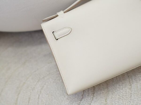 mmexport1734507640181 USA New York Kelly Pochette 22CM Swift Leather CC10 Craie Gold Hardware