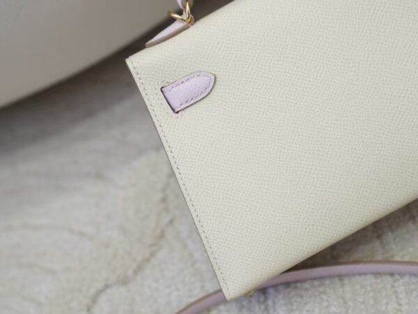 mmexport1734601696394 USA Washington Mini Kelly 19CM Epsom Leather 10 Craie / 09 Mauve Pale Light Gold Hardware