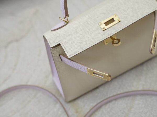 mmexport1734601700335 USA Washington Mini Kelly 19CM Epsom Leather 10 Craie / 09 Mauve Pale Light Gold Hardware