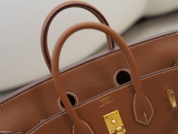 mmexport1734943546902-1 Hong Kong Birkin Bag 25CM CC37 Gold Togo Leather Gold Hardware