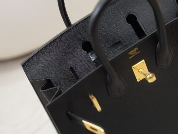 mmexport1735374577384 Hermes Bag Price Madame Leather Birkin Sellier 25CM CC89 Noir Gold Hardware