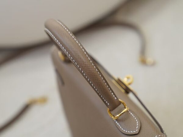 mmexport1736238922313 Canada Ottawa Kelly Sellier 25CM Epsom Leather CC18 Etoupe Gold Hardware