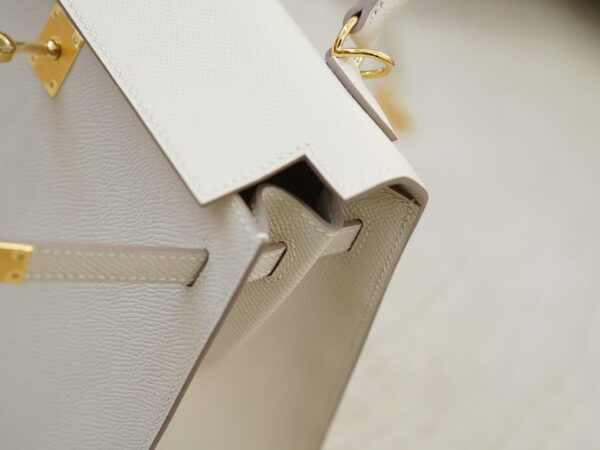 mmexport1736239128466 Women’s Tote Bag CK10 Craie Epsom Leather Kelly Sellier 25CM Gold Hardware