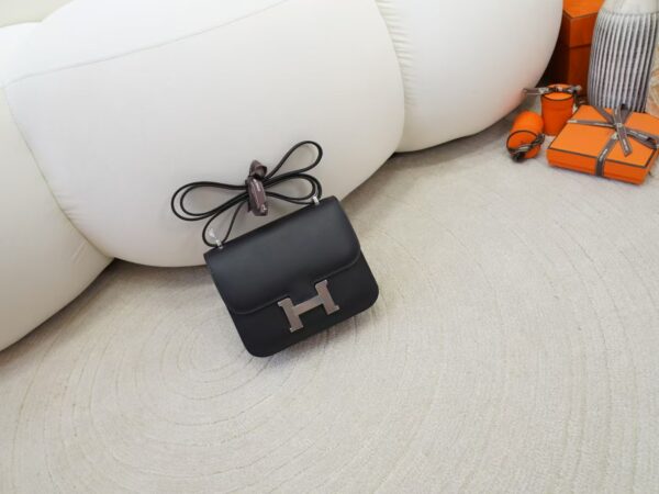 mmexport1736239337572-1-1 New Hermes Constance 19CM Sombrebro Matte Box 89 Noir Silver Hardware