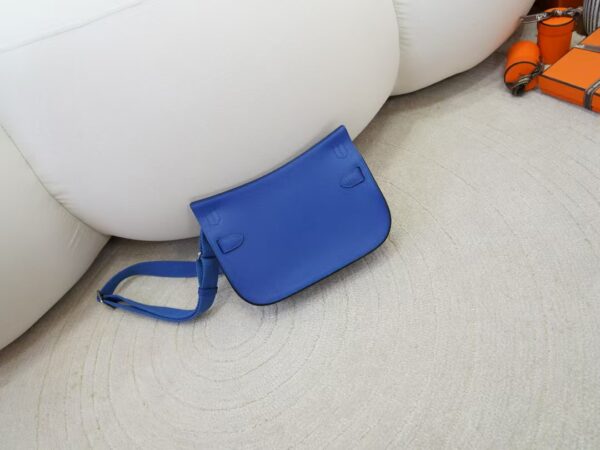 mmexport1736838093985 USA Los Angeles Jypsiere Mini 23CM Evercolor Leather CK71 Blue France Silver Hardware