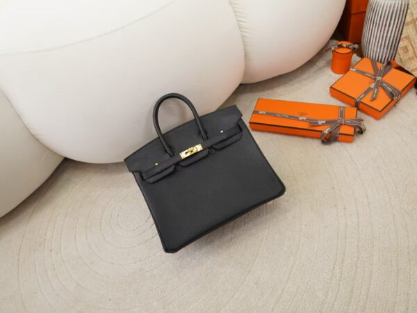 mmexport1744095059323-1 Hermes Bag Price Birkin 25CM Epsom Leather CK89 Noir Gold Hardware