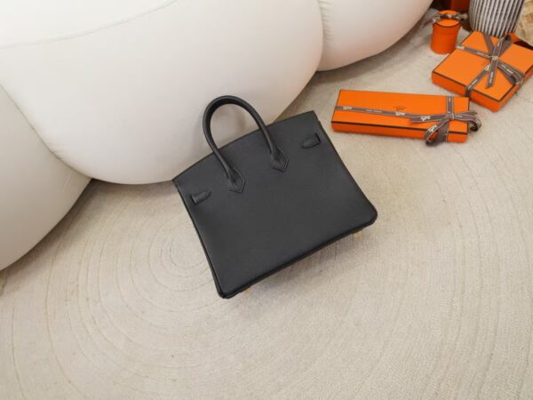 mmexport1744095061052 Hermes Bag Price Birkin 25CM Epsom Leather CK89 Noir Gold Hardware