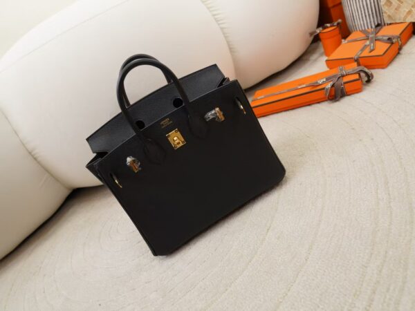 mmexport1744095062787 Hermes Bag Price Birkin 25CM Epsom Leather CK89 Noir Gold Hardware