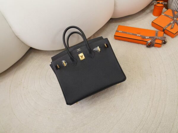 mmexport1744095069778 Hermes Bag Price Birkin 25CM Epsom Leather CK89 Noir Gold Hardware