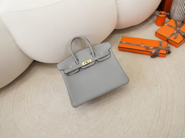 mmexport1744095163272-1 Hermes Bag Price Birkin 25CM Togo Leather 4Z Gris Tourterelle Gold Hardware