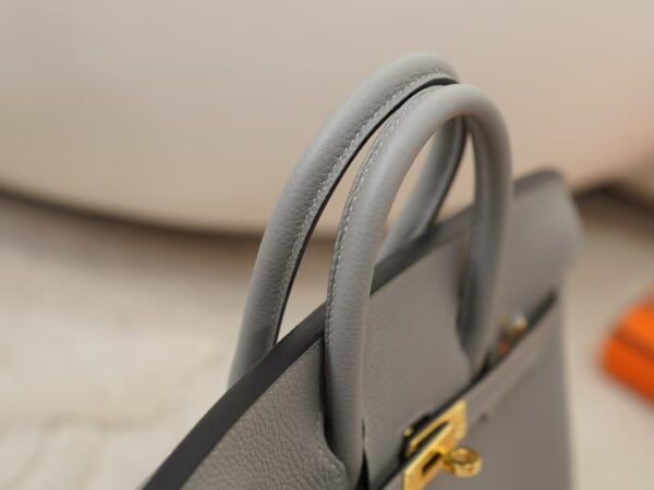 mmexport1744095171639 Hermes Bag Price Birkin 25CM Togo Leather 4Z Gris Tourterelle Gold Hardware