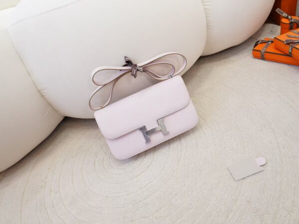 mmexport1744095401466-1 Hermes Bag Price Constance 26CM Epsom Leather 09 Mauve Pale Silver Hardware