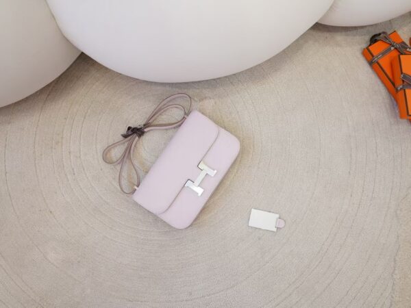 mmexport1744095407666 Hermes Bag Price Constance 26CM Epsom Leather 09 Mauve Pale Silver Hardware