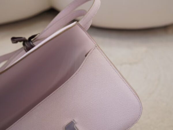 mmexport1744095411179 Hermes Bag Price Constance 26CM Epsom Leather 09 Mauve Pale Silver Hardware