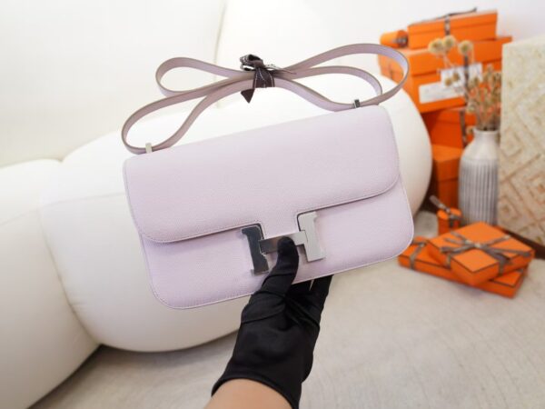 mmexport1744095416187 Hermes Bag Price Constance 26CM Epsom Leather 09 Mauve Pale Silver Hardware