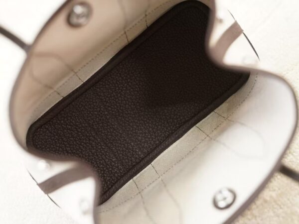 mmexport1744095748878 Australia Sydney Hermes Mini Garden Party Canvas & 46 Ebene Leather Silver Hardware