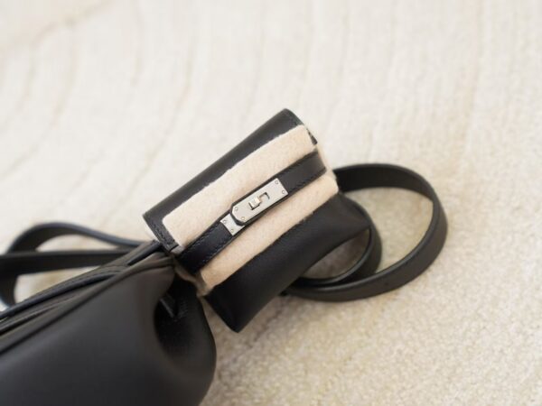 Hermes Bag Price Kelly Moove Swift Leather CK89 Noir Silver Hardware