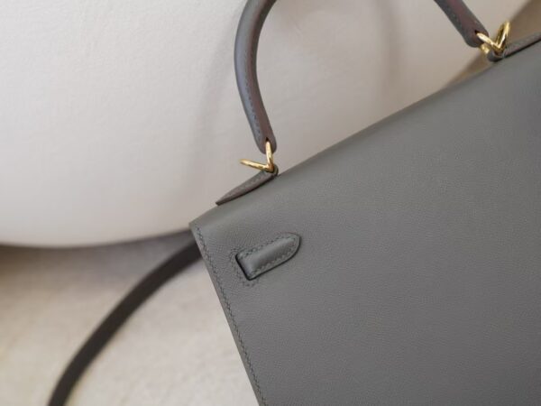 mmexport1744615037119 Hermes Bag Price Kelly 25CM Sellier Madame Leather 0L Gris Meyer Gold Hardware