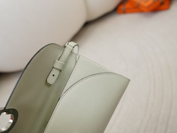 mmexport1745392639673 New Arrival Hermes Maillon To Go Wallet Epsom Leather 0S Vert Fizz Silver Hardware